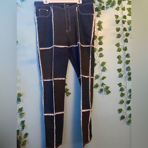 Patterned Jeans